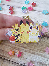 Load image into Gallery viewer, Electric P o k e 1 / 2in Acrylic Charm