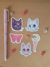 Load image into Gallery viewer, Sailor Moon Cats Sticker Pack