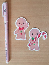 Load image into Gallery viewer, Gingerbread Men Stickers 2