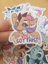 Load image into Gallery viewer, Quote Dragon Stickers