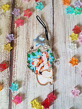 Load image into Gallery viewer, Koi Fish Clear 2in Acrylic Charm