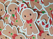 Load image into Gallery viewer, Gingerbread Men Stickers 2