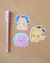 Load image into Gallery viewer, P o k e quote Stickers