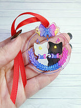 Load image into Gallery viewer, Galaxy Cat Charm / Ornament