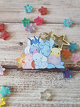 Load image into Gallery viewer, Water P o k e 1 / 2in Acrylic Charm