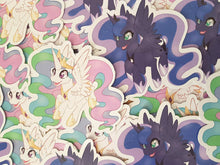 Load image into Gallery viewer, Celestia Luna Pony Stickers