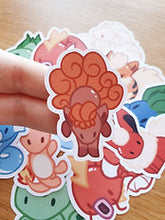 Load image into Gallery viewer, P o k e Chibi Stickers