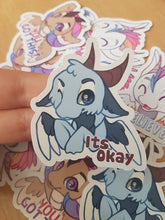 Load image into Gallery viewer, Quote Dragon Stickers