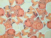 Load image into Gallery viewer, Vulpix & Growlithe Sticker