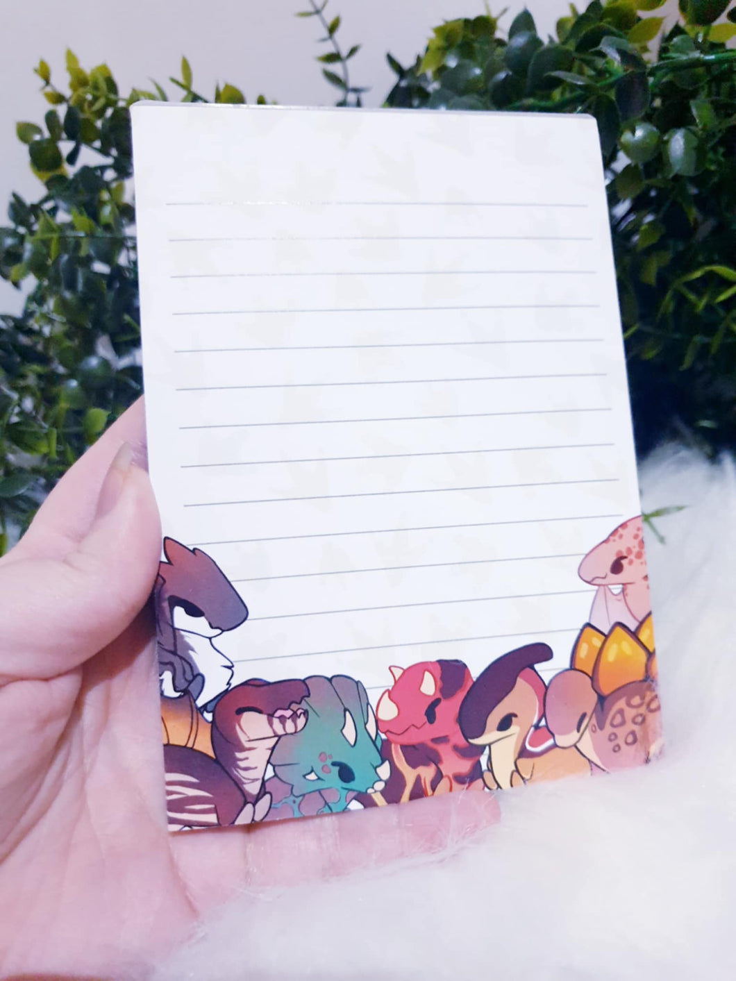Dinosaur Notepad