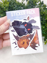 Load image into Gallery viewer, Jersey Devil &amp; Mothman Sticker Pack - Patreon Edition
