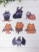 Load image into Gallery viewer, Jersey Devil &amp; Mothman Sticker Pack - Patreon Edition

