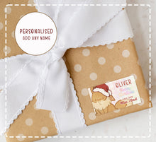 Load image into Gallery viewer, E e v e e  / Christmas Present Labels / Gift Label / Personalised
