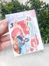 Load image into Gallery viewer, Merlion &amp; Siren Sticker Pack - Patreon Edition
