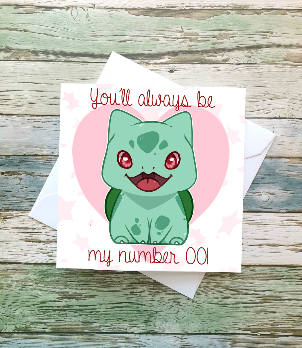 B U L B 001 Valentines / Anniversary / Birthday Card