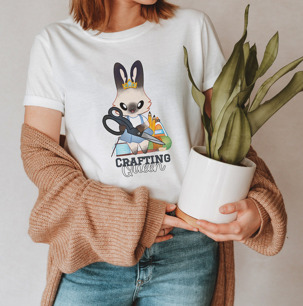 Rabbit - Crafting Queen Tshirt