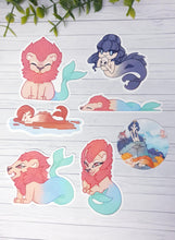 Load image into Gallery viewer, Merlion &amp; Siren Sticker Pack - Patreon Edition
