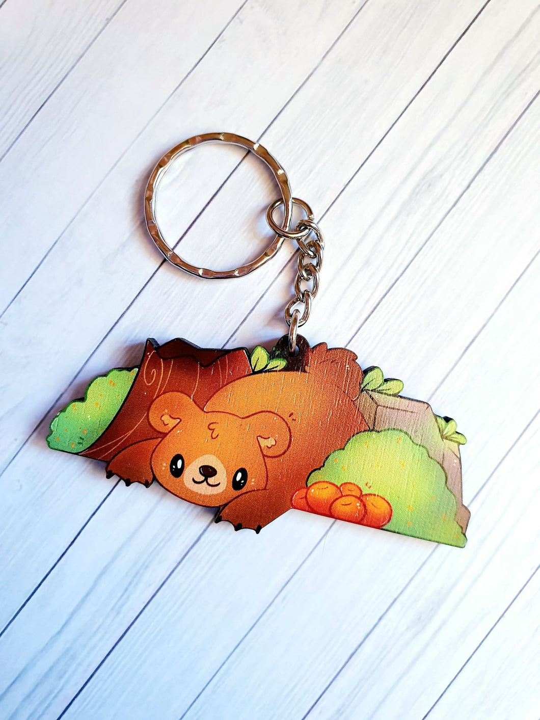 Bear Wood Charm