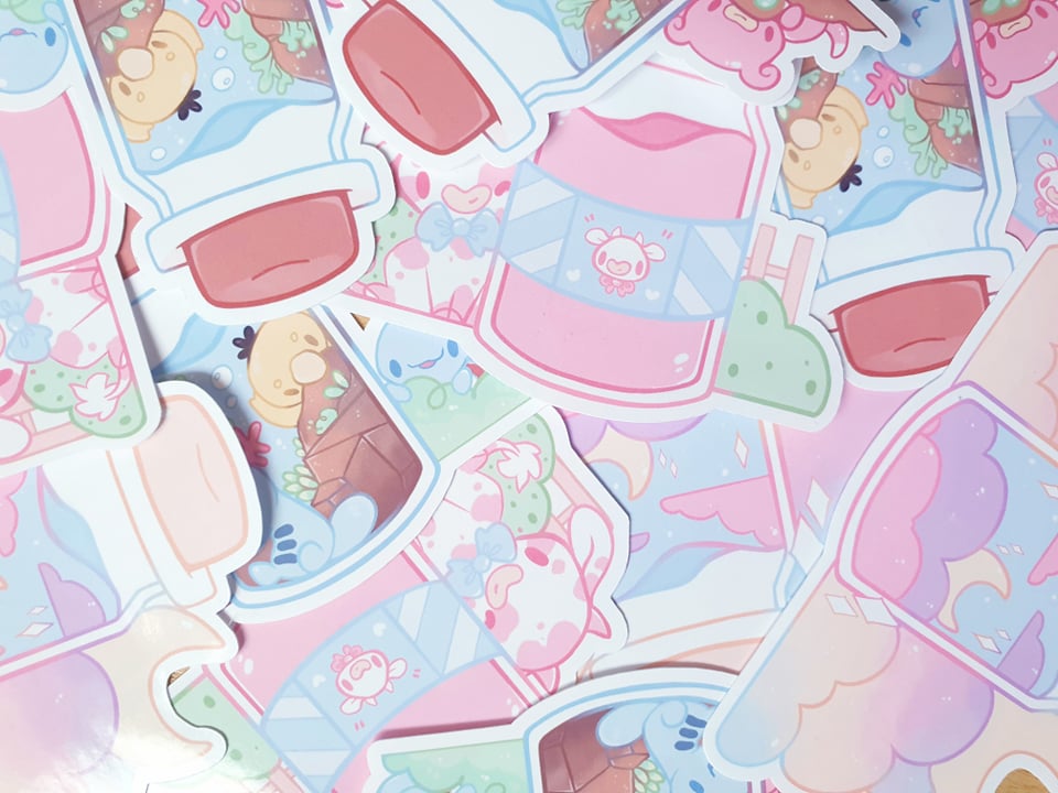 Glass Jars Stickers