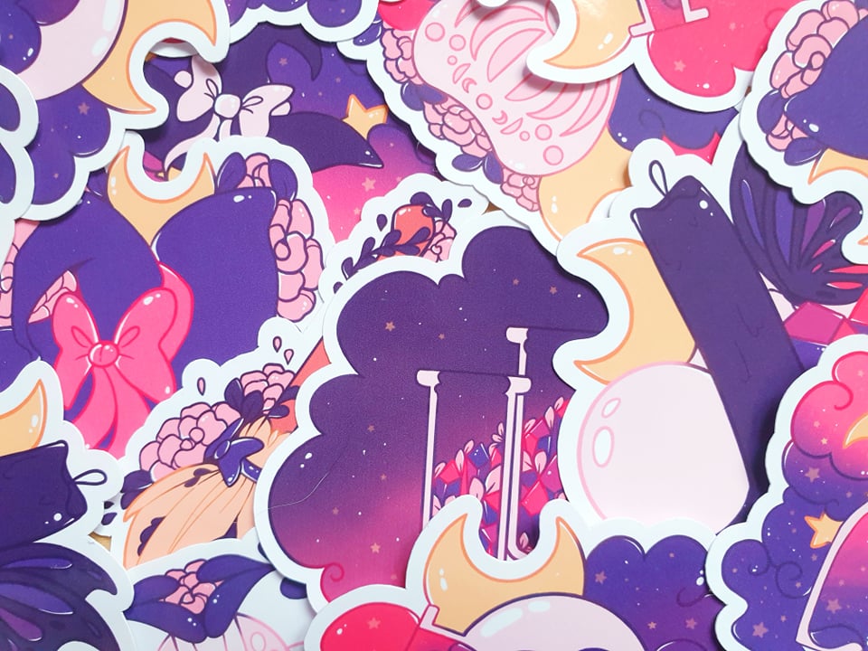 Witchy Stickers – Ellesdoodlebox