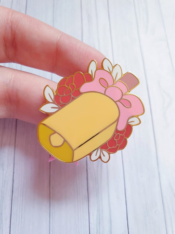 Cowbell Pin