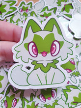 Load image into Gallery viewer, Sprigatito Sticker Pack
