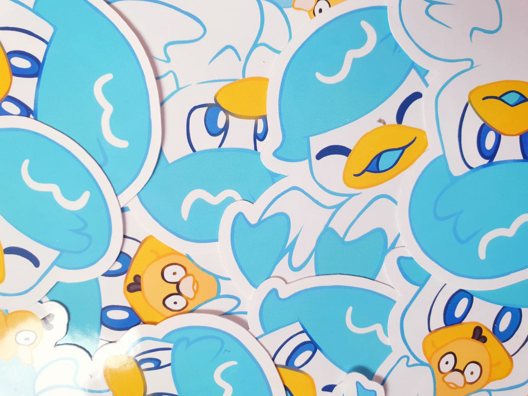 Quaxly Stickers