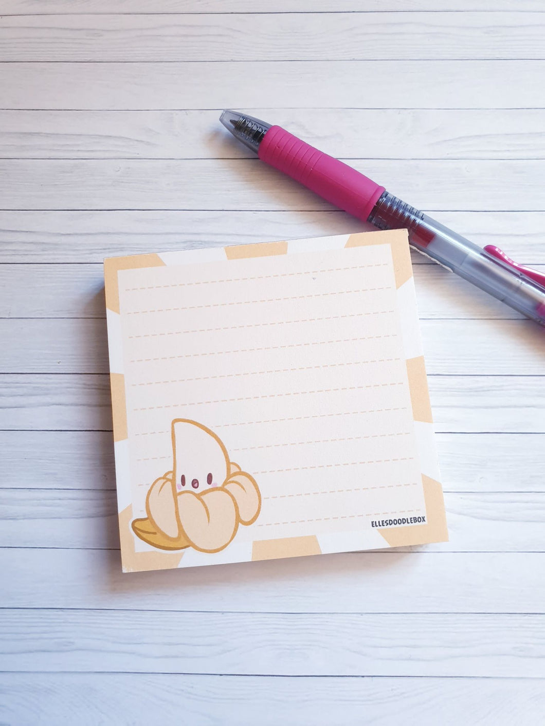 Banana Square Memopad