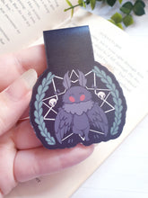 Load image into Gallery viewer, Mothman Magnetic Bookmark
