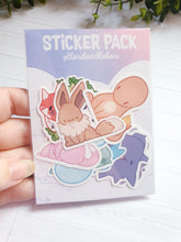 Load image into Gallery viewer, P o k e Set 1 Sticker Pack
