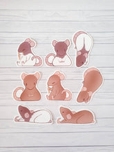 Load image into Gallery viewer, Rats Brown Sticker Pack
