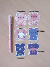 Load image into Gallery viewer, Dog Breed Stickers 2
