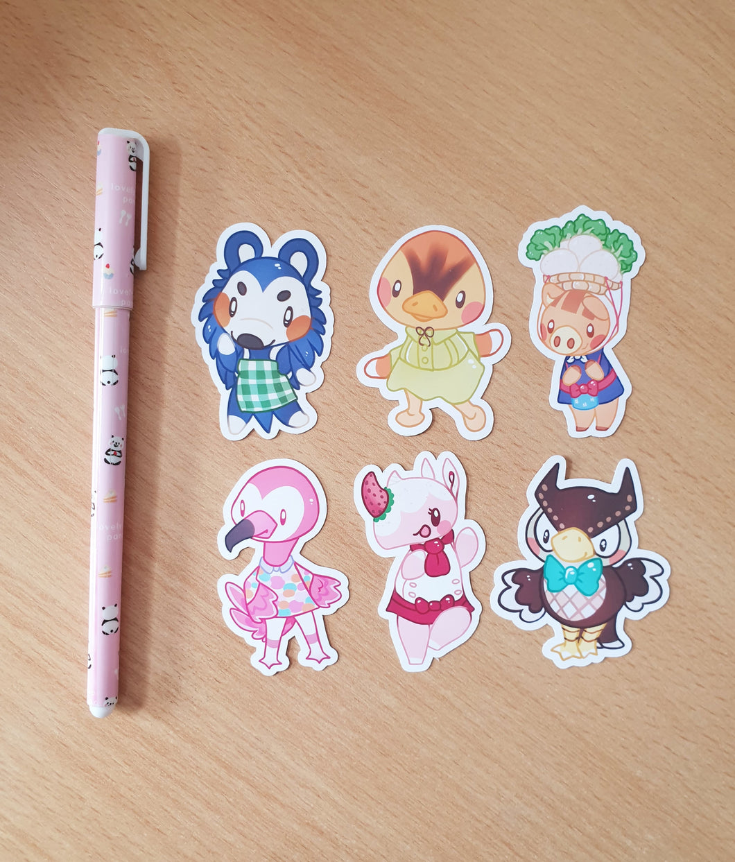 AC Character Stickers 1