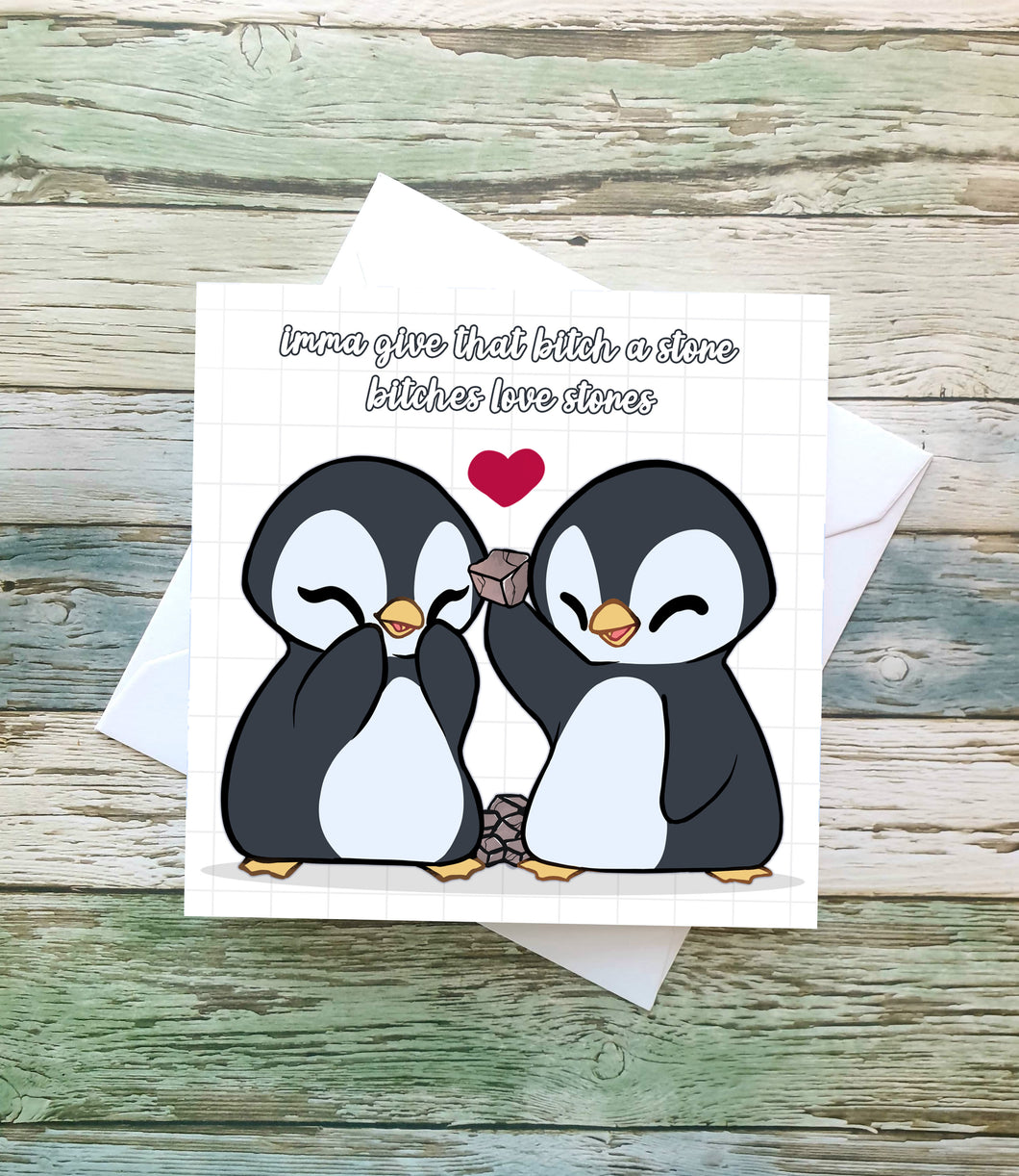 Penguin Love Greetings Card