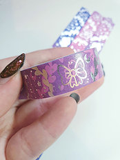 Sliver Foiled Washi Tape