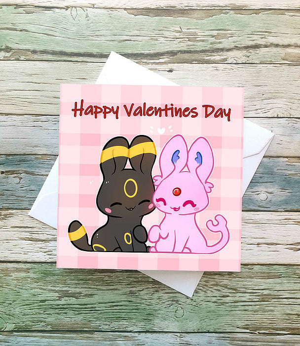Umbreon & Espeon Card