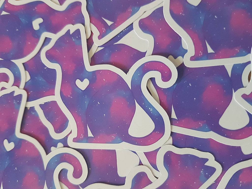 Galaxy Cat Sticker