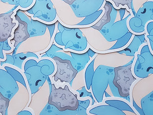 Lapras Sticker – Ellesdoodlebox