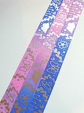 Load image into Gallery viewer, Sliver Foiled Washi Tape
