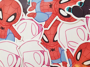 Spiderman Gwen Stickers