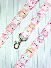 Sakura Animals Lanyard