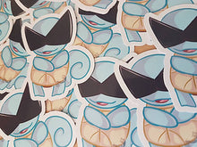 Load image into Gallery viewer, Squirtle Geeky Sticker
