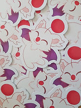 Load image into Gallery viewer, Moogle Final Fantasy Sticker
