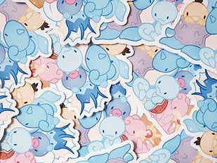 Water P o k e Group 1 Sticker