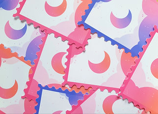 Stamp Cloud Stickers 2