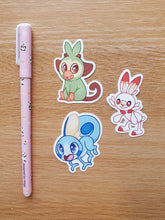 Load image into Gallery viewer, Gen 8 Starter Stickers
