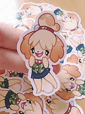 Isabelle Sticker – Ellesdoodlebox