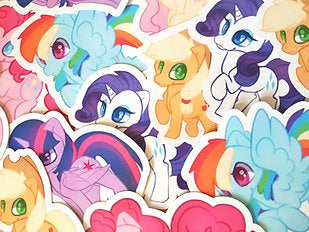 MLP Main Six Sticker Set 2