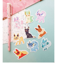 Load image into Gallery viewer, Eeveelution Small Sticker Pack
