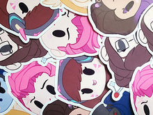 Load image into Gallery viewer, Overwatch Girl Heads Stickers
